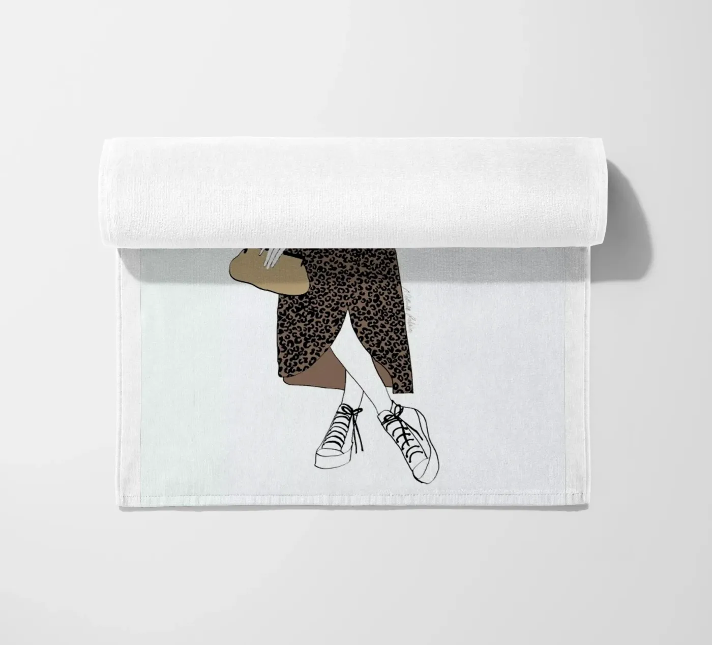 Hello Leo telo mare da Nathys_illustration