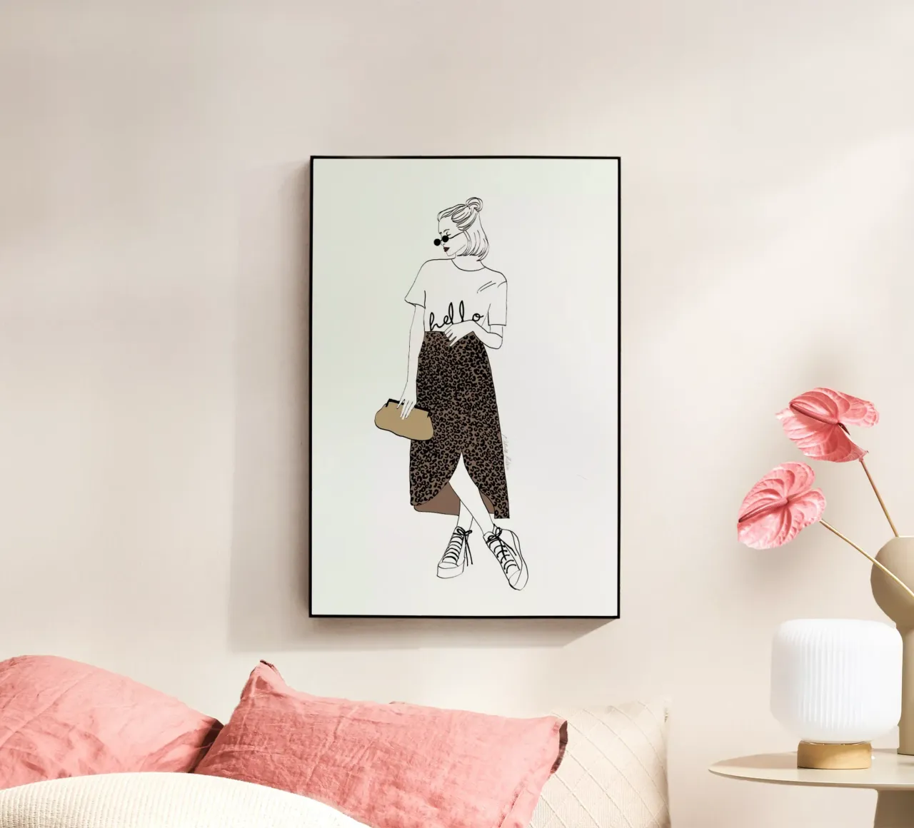 Hello Leo plexiglass da Nathys_illustration