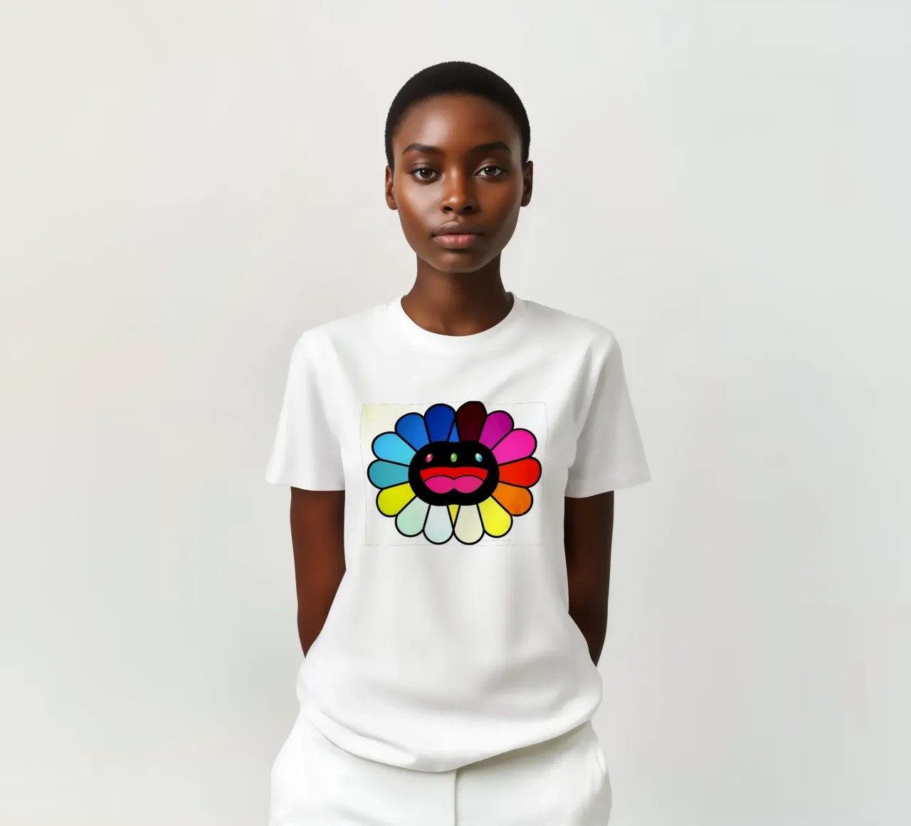 Multicolor Double Face t-shirt da Ettyhmoz