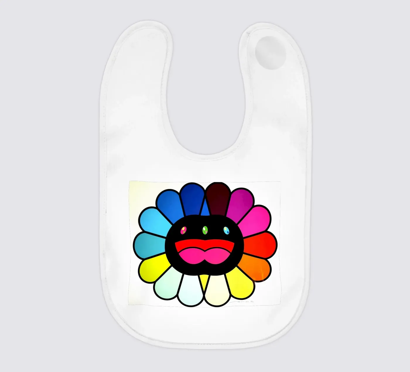 Multicolor Double Face bavaglino da Ettyhmoz