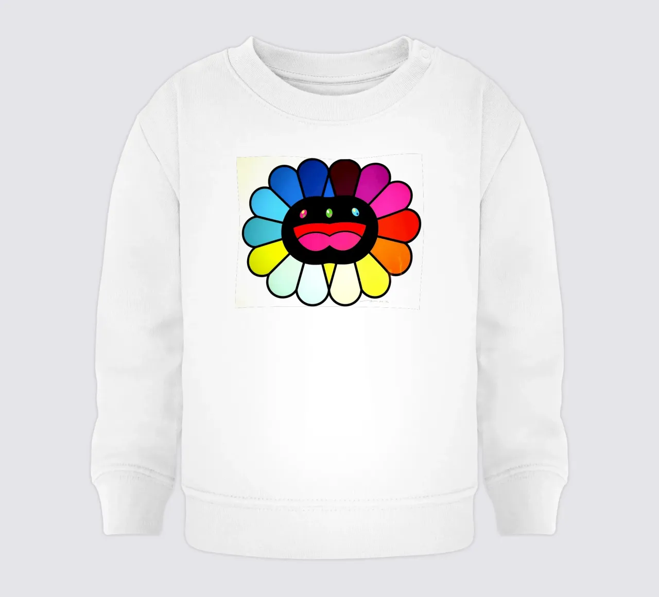 Multicolor Double Face felpa neonato da Ettyhmoz