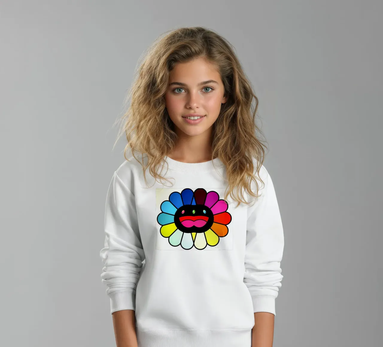 Multicolor Double Face felpa bambino da Ettyhmoz