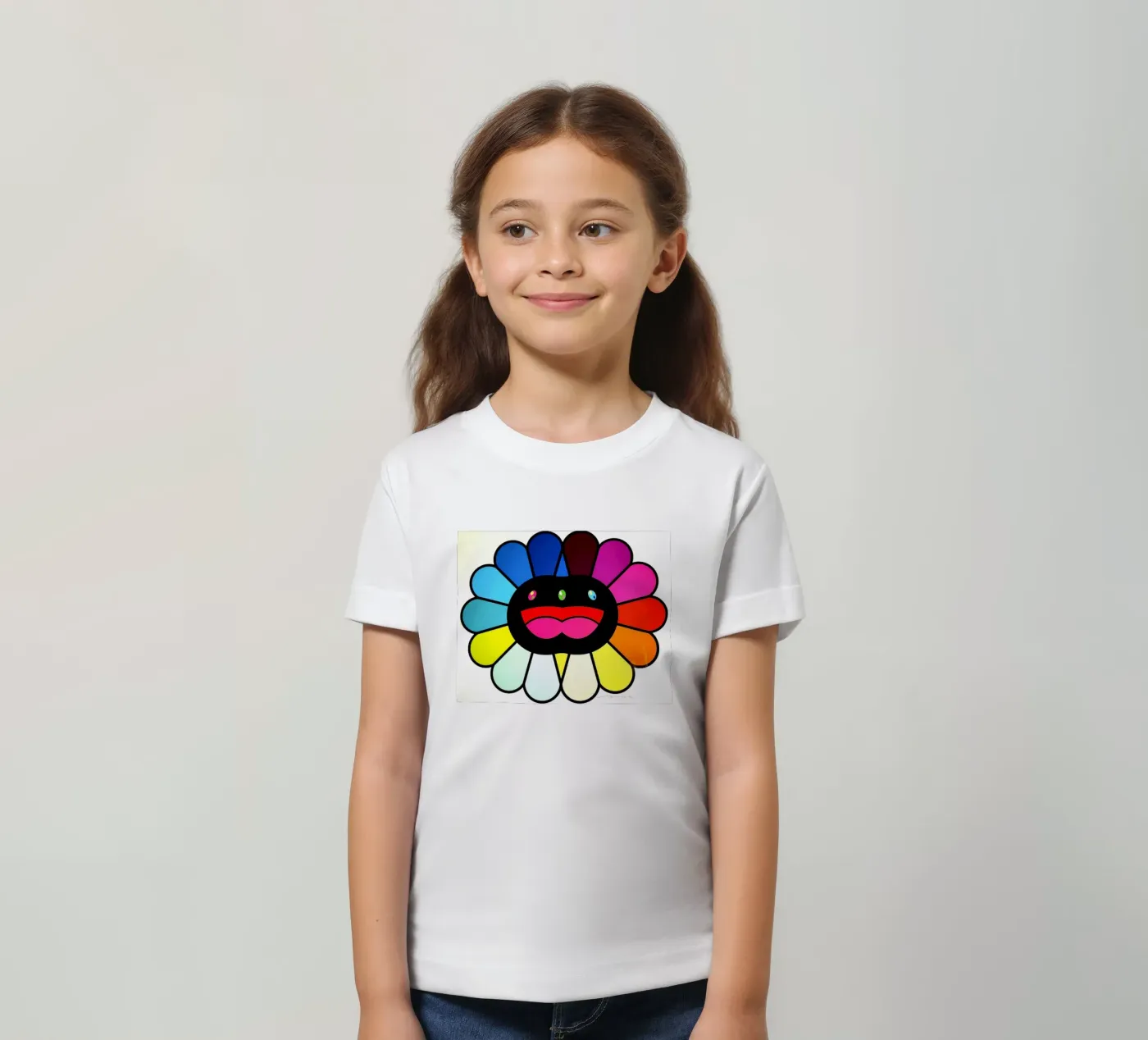 Multicolor Double Face t-shirt bambini da Ettyhmoz