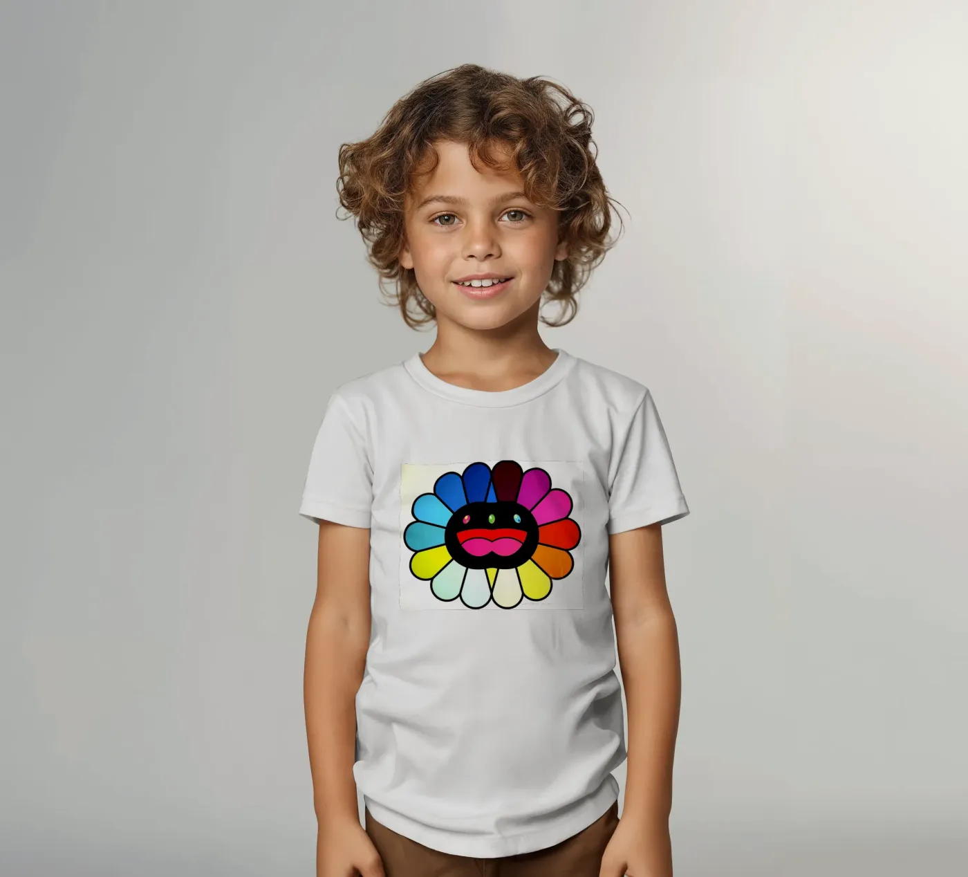 Multicolor Double Face t-shirt bambini da Ettyhmoz
