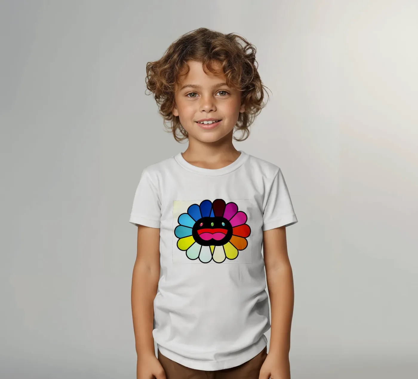 Multicolor Double Face t-shirt bambini da Ettyhmoz