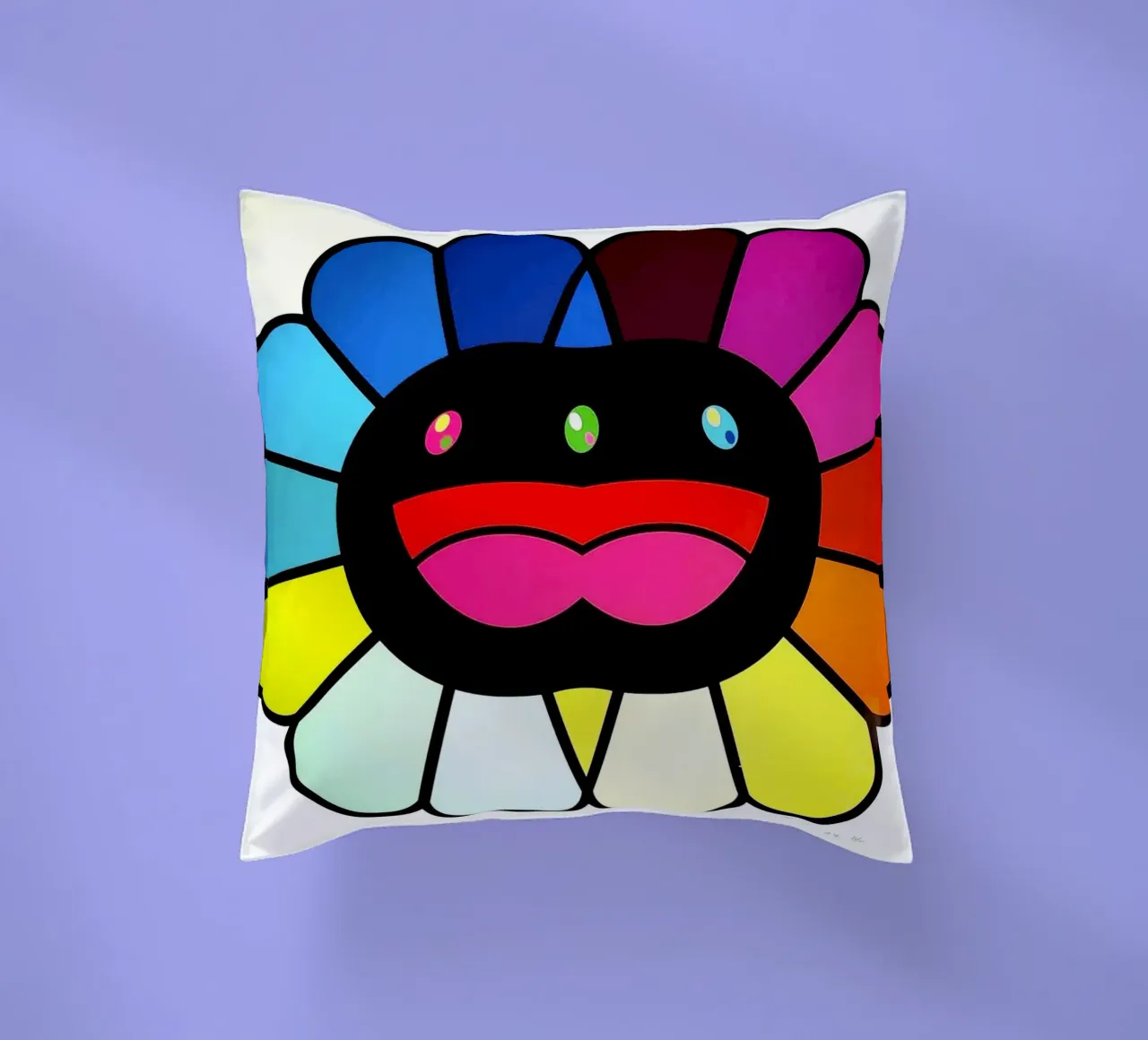 Multicolor Double Face cuscino da Ettyhmoz