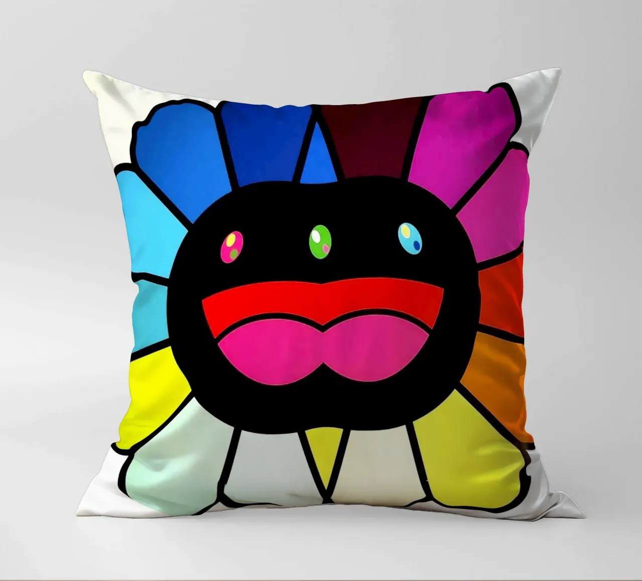 Multicolor Double Face cuscino da Ettyhmoz