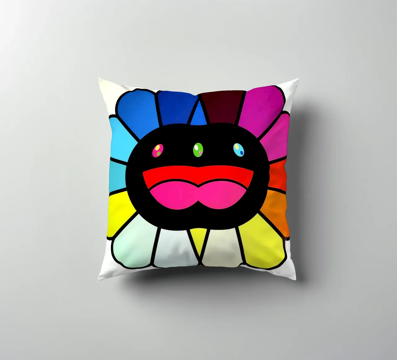 Multicolor Double Face cuscino da Ettyhmoz