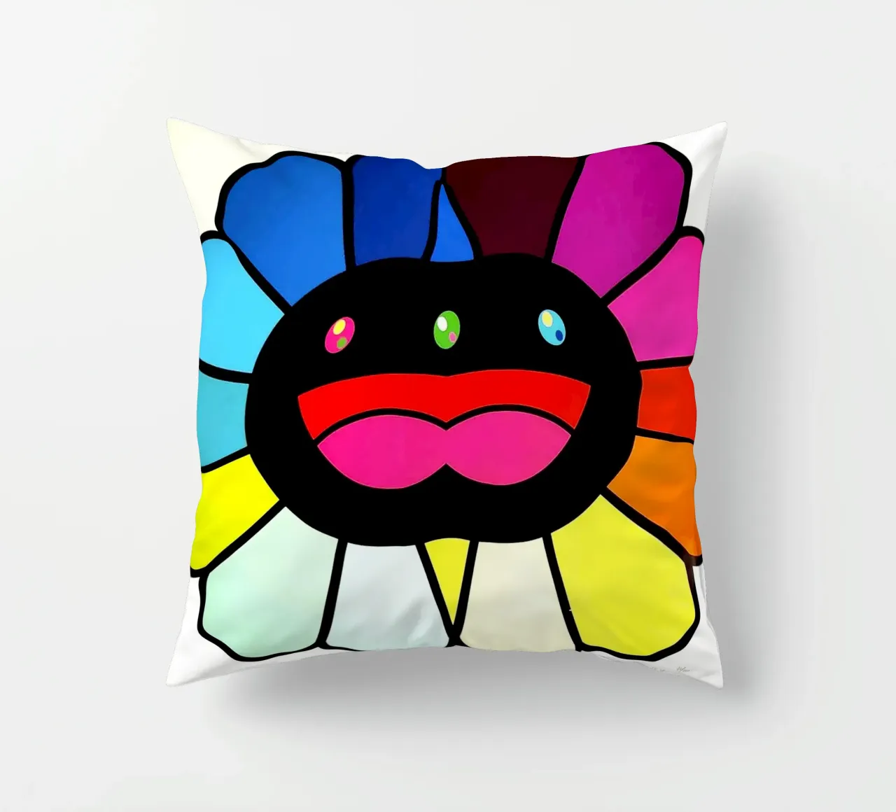 Multicolor Double Face cuscino da Ettyhmoz