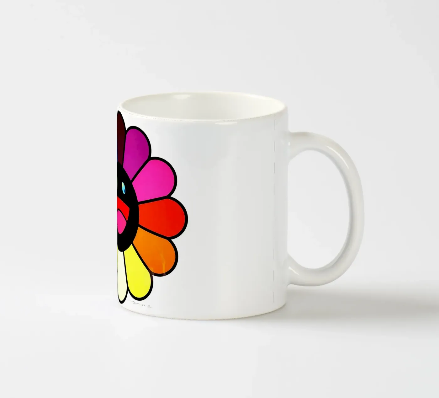 Multicolor Double Face ceramic mug by Ettyhmoz