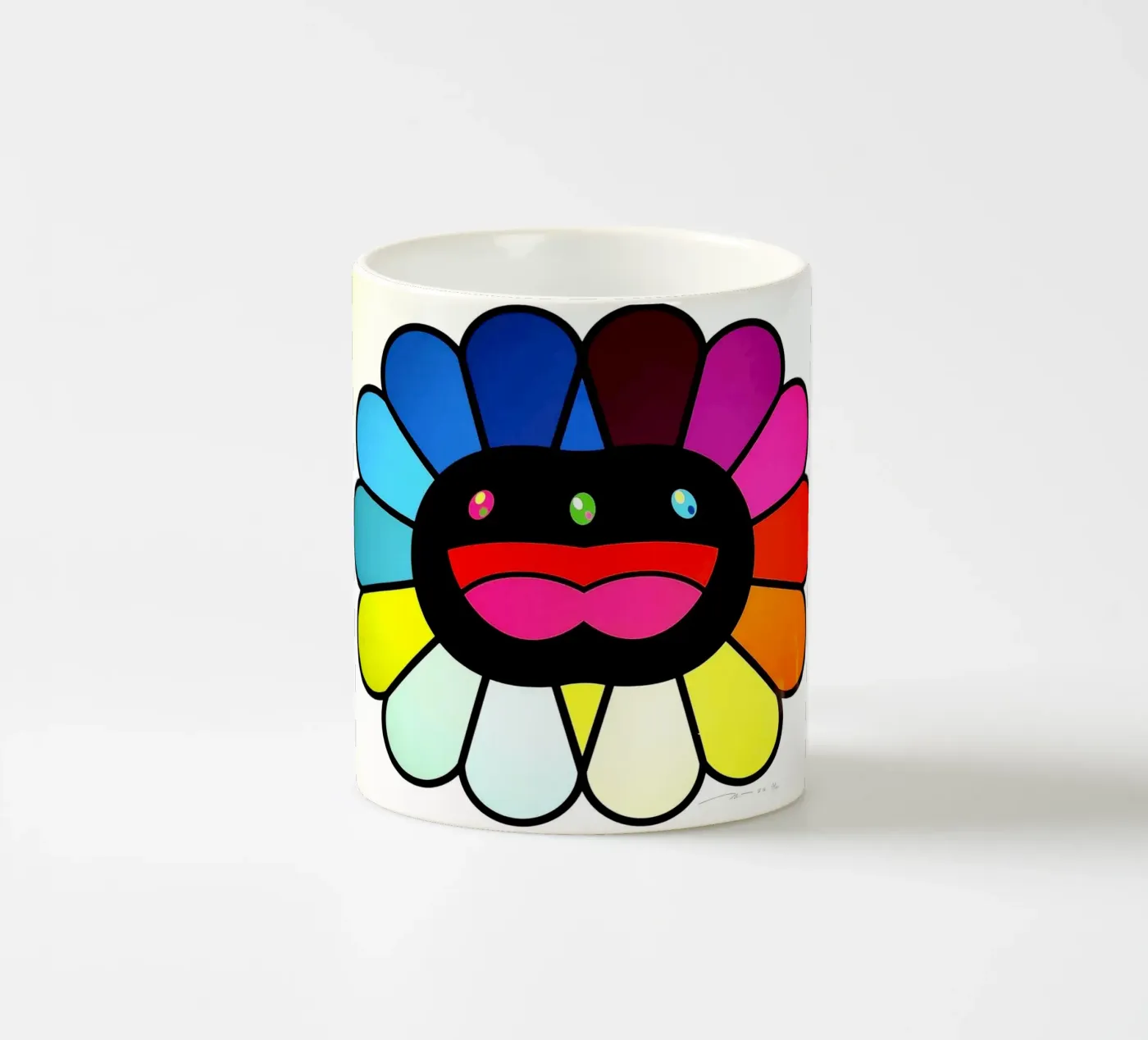 Multicolor Double Face ceramic mug by Ettyhmoz
