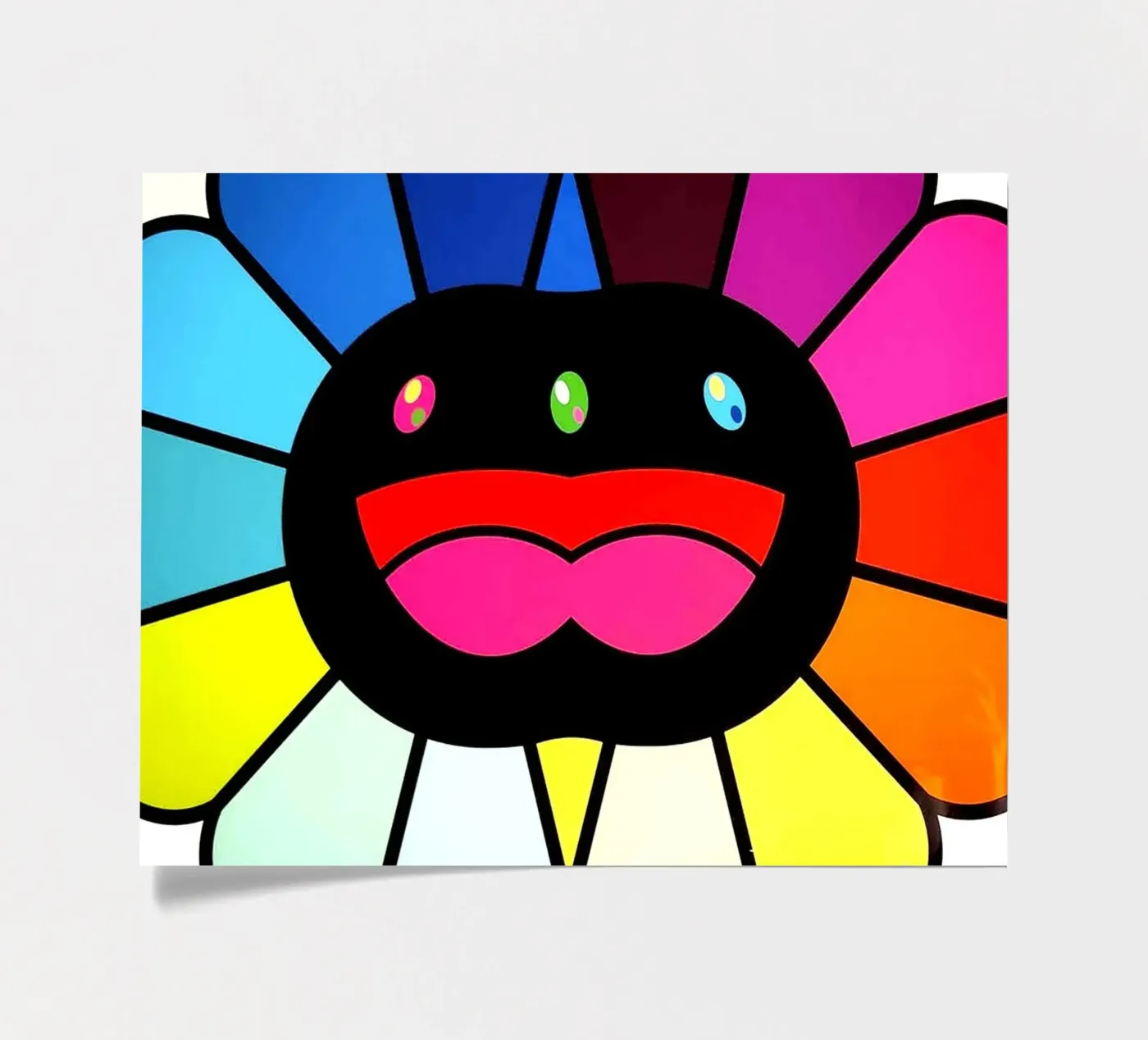 Multicolor Double Face sticker sheet by Ettyhmoz