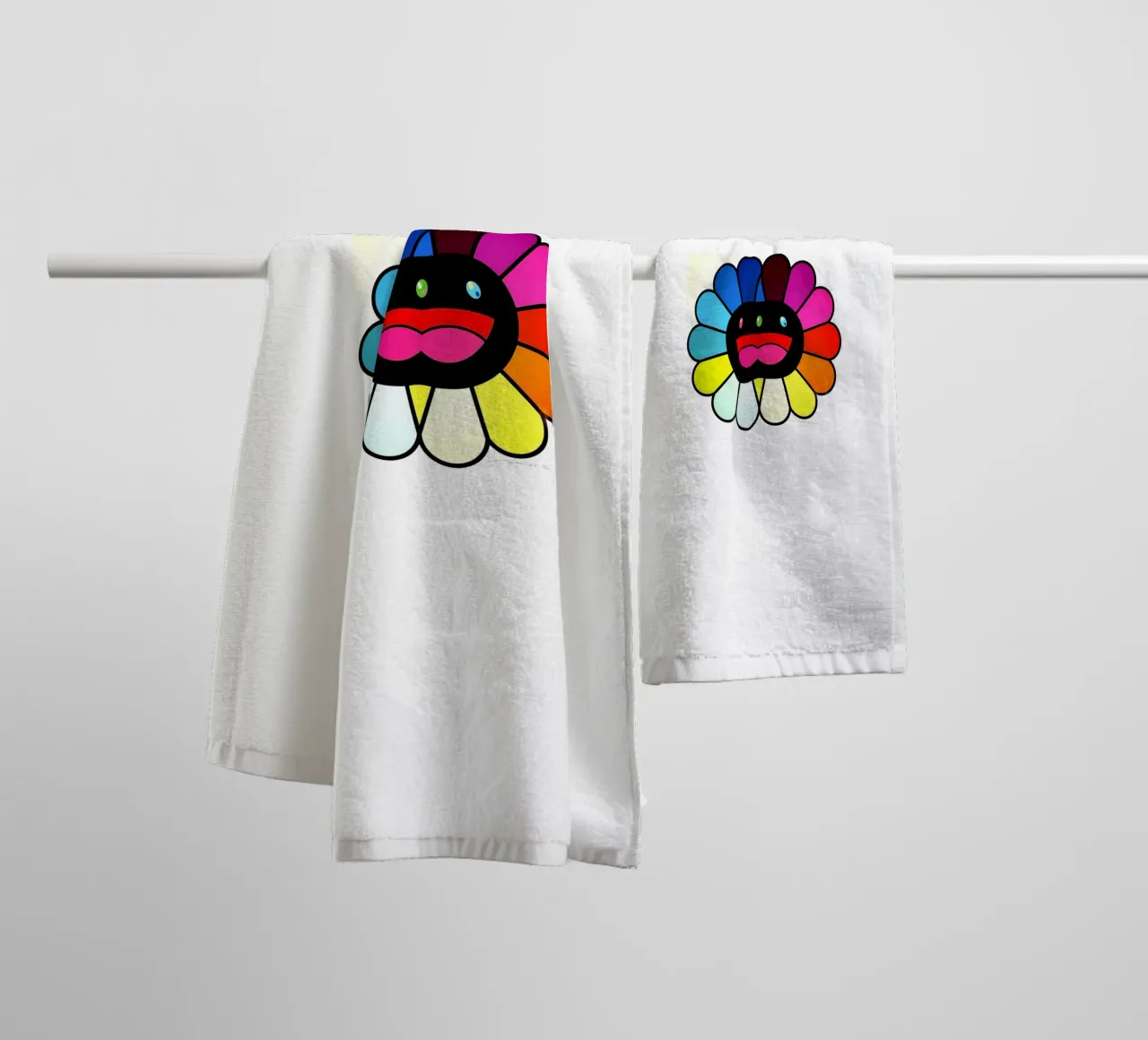 Multicolor Double Face asciugamano da bagno da Ettyhmoz