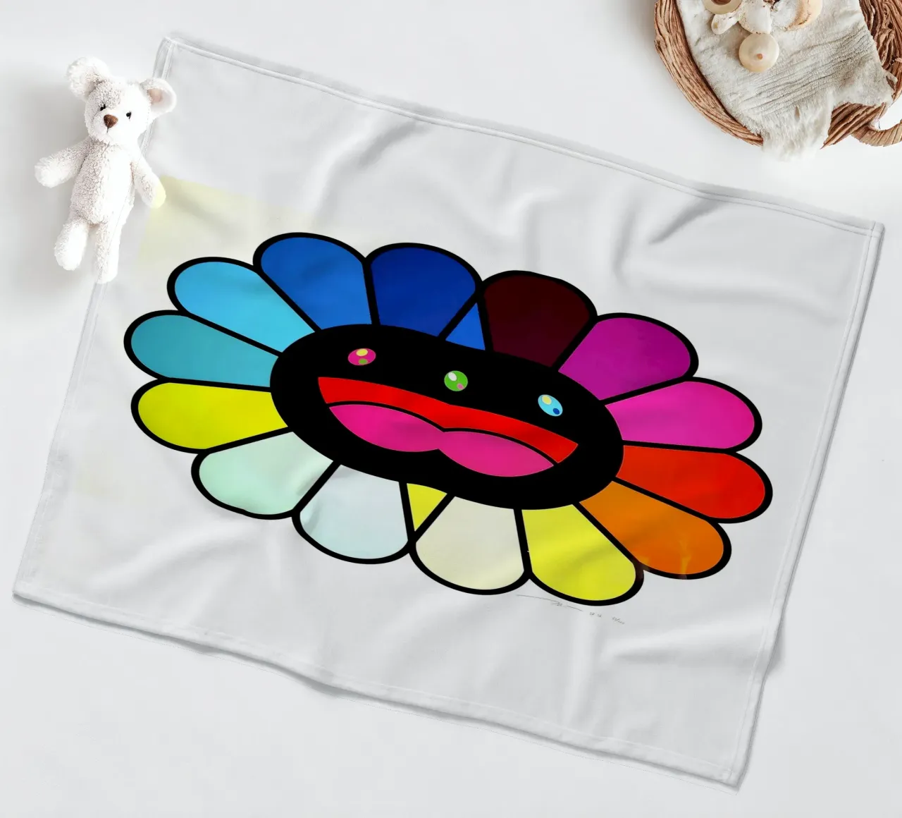 Multicolor Double Face coperta in pile da Ettyhmoz