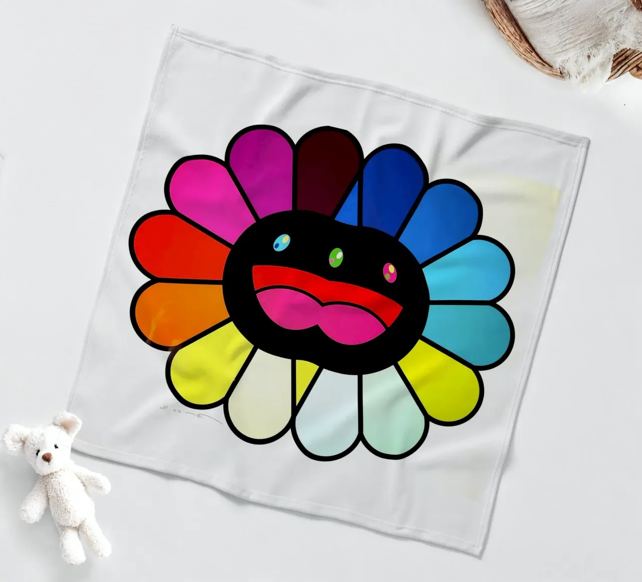 Multicolor Double Face coperta in pile da Ettyhmoz