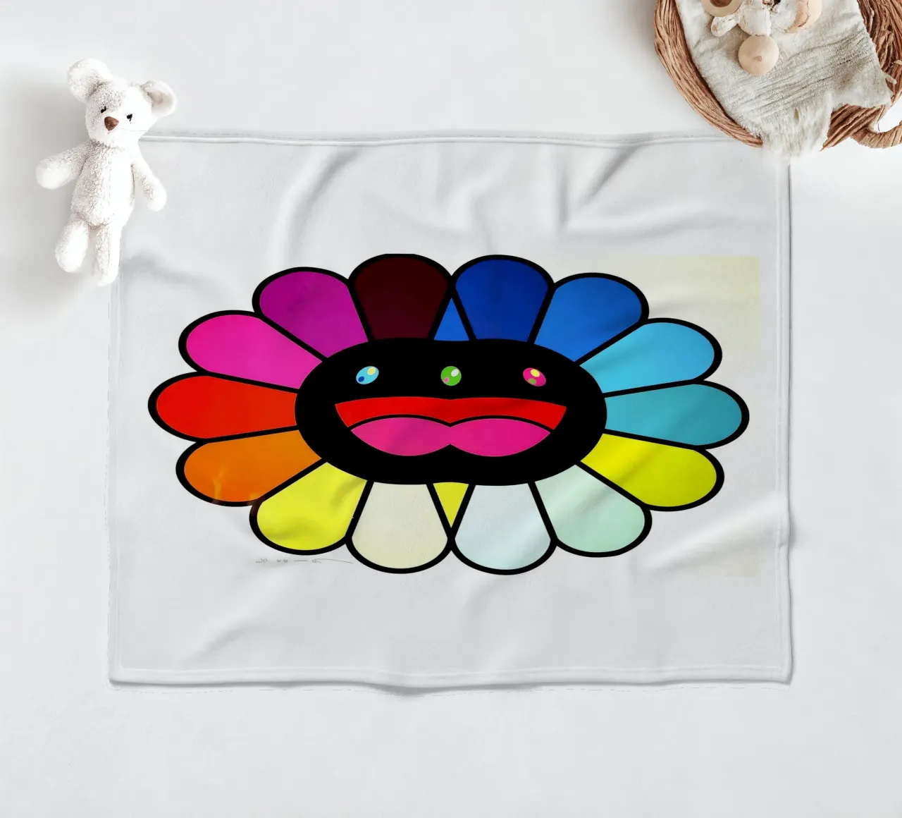 Multicolor Double Face coperta in pile da Ettyhmoz