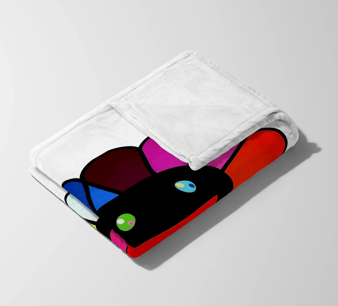 Multicolor Double Face coperta in pile da Ettyhmoz
