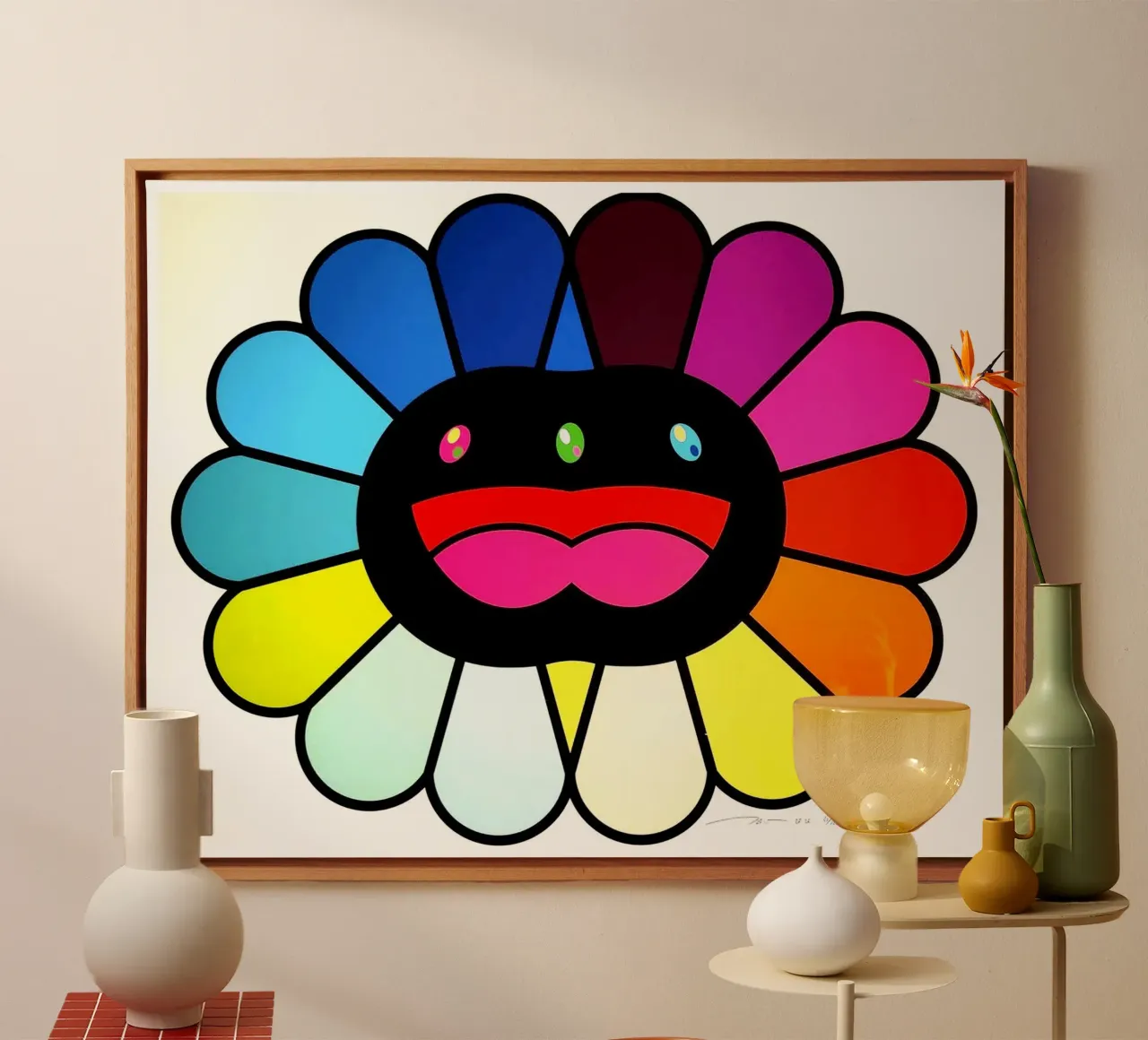 Multicolor Double Face tela con Cornice a cassetta da Ettyhmoz
