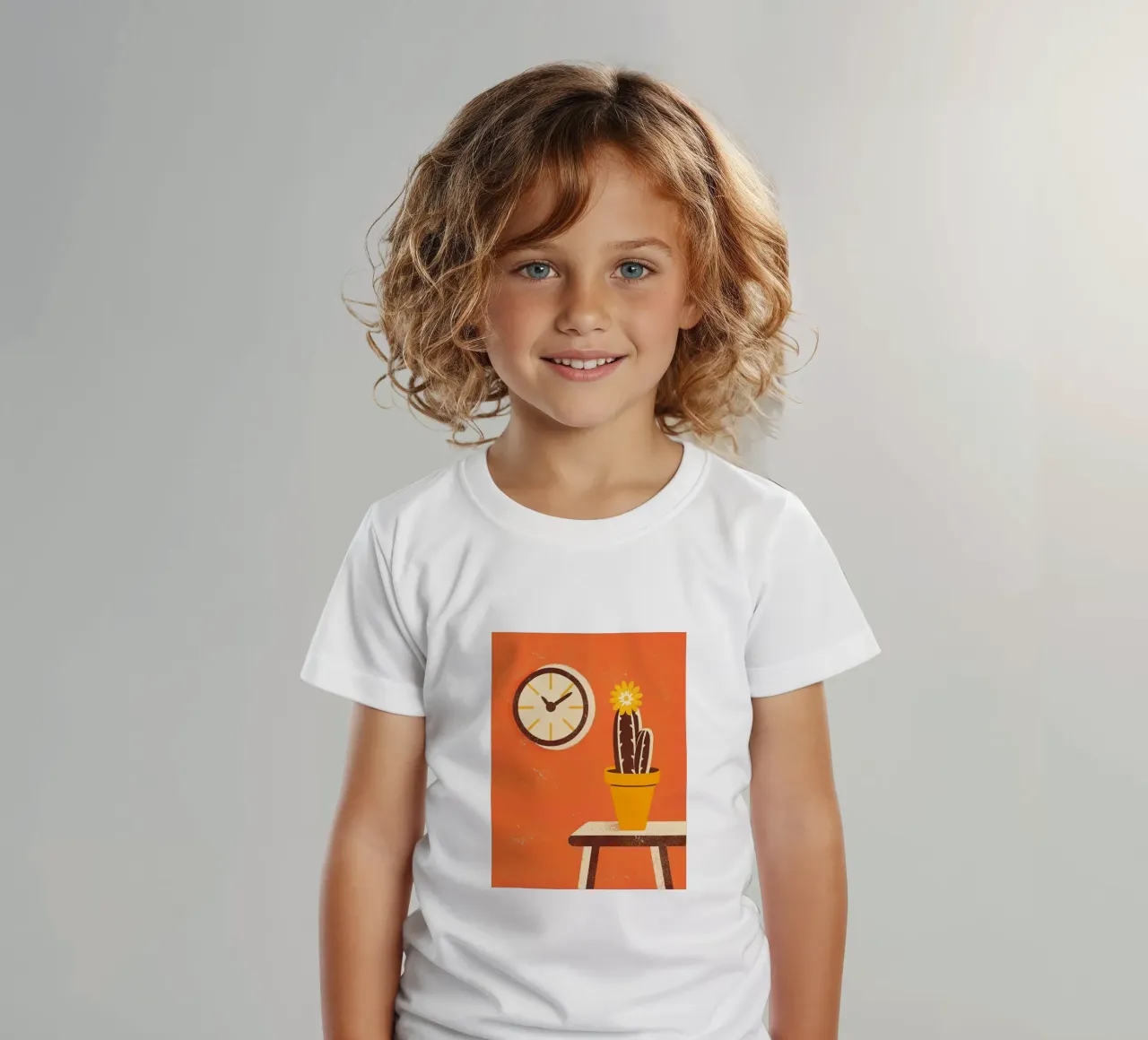 Retro Pop Cactus t-shirt bambini da THE LATEST SHOP