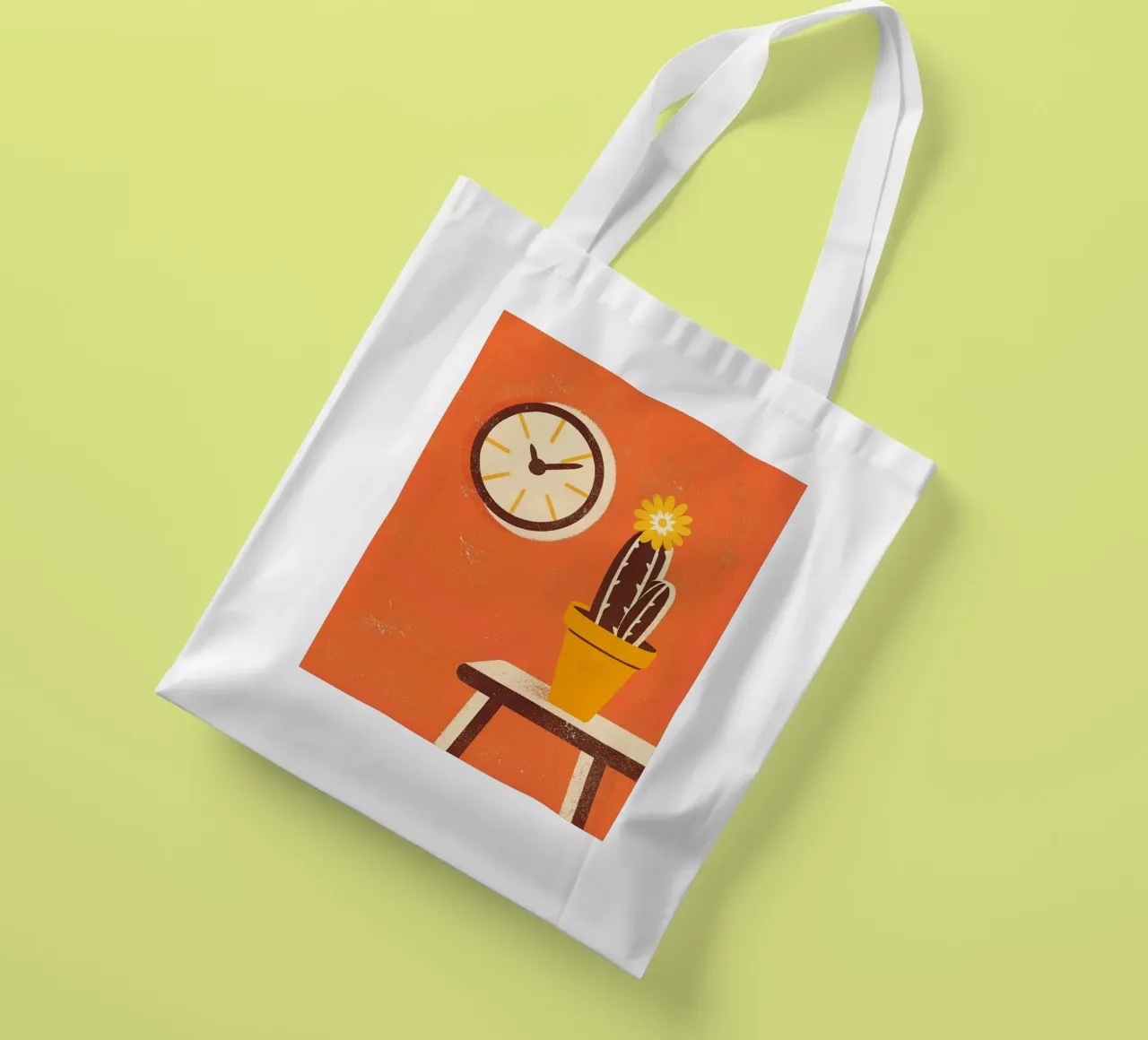 Retro Pop Cactus borsa in juta da THE LATEST SHOP