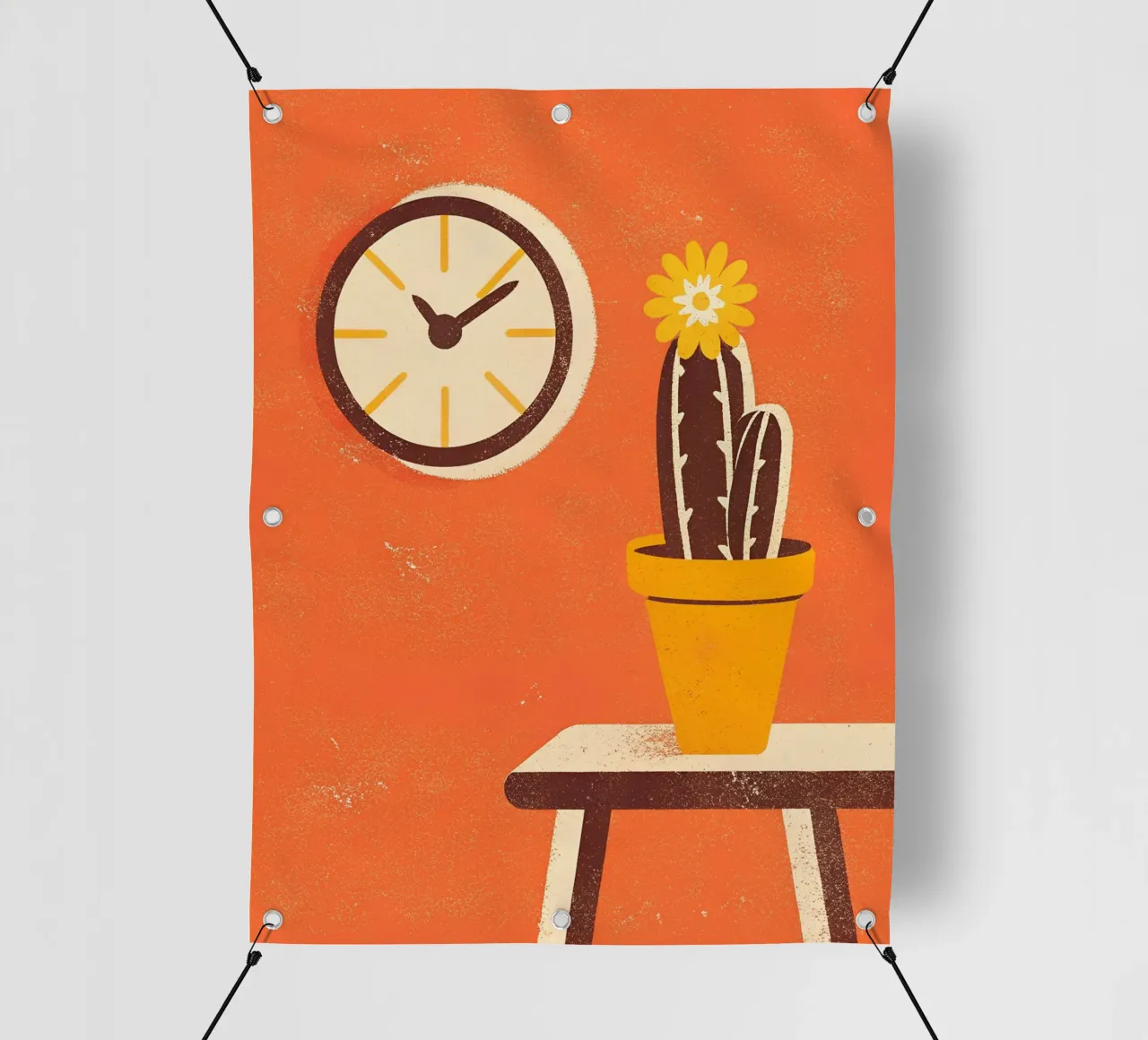 Retro Pop Cactus telo in pvc da THE LATEST SHOP