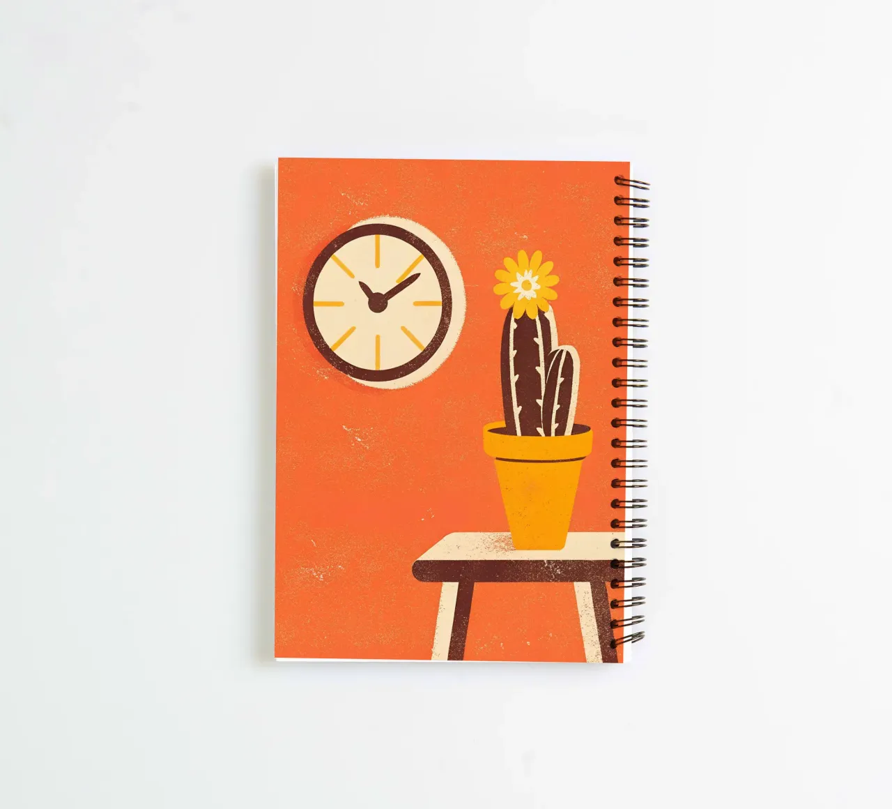 Retro Pop Cactus spiral notebook by THE LATEST SHOP