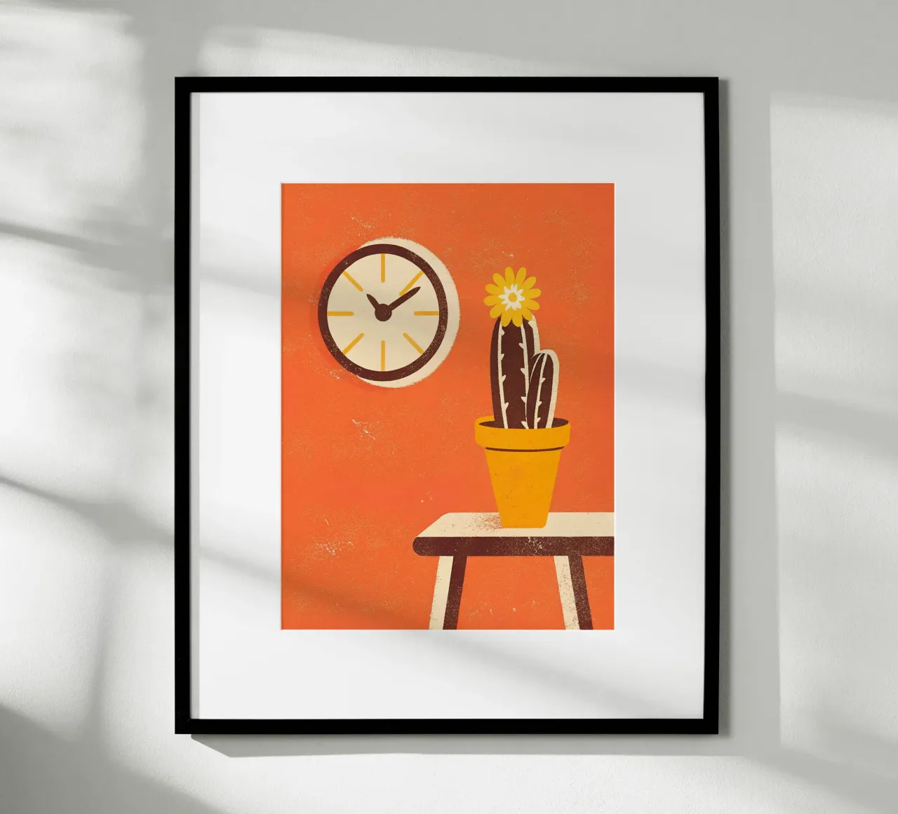 Retro Pop Cactus carta hahnemühle da THE LATEST SHOP