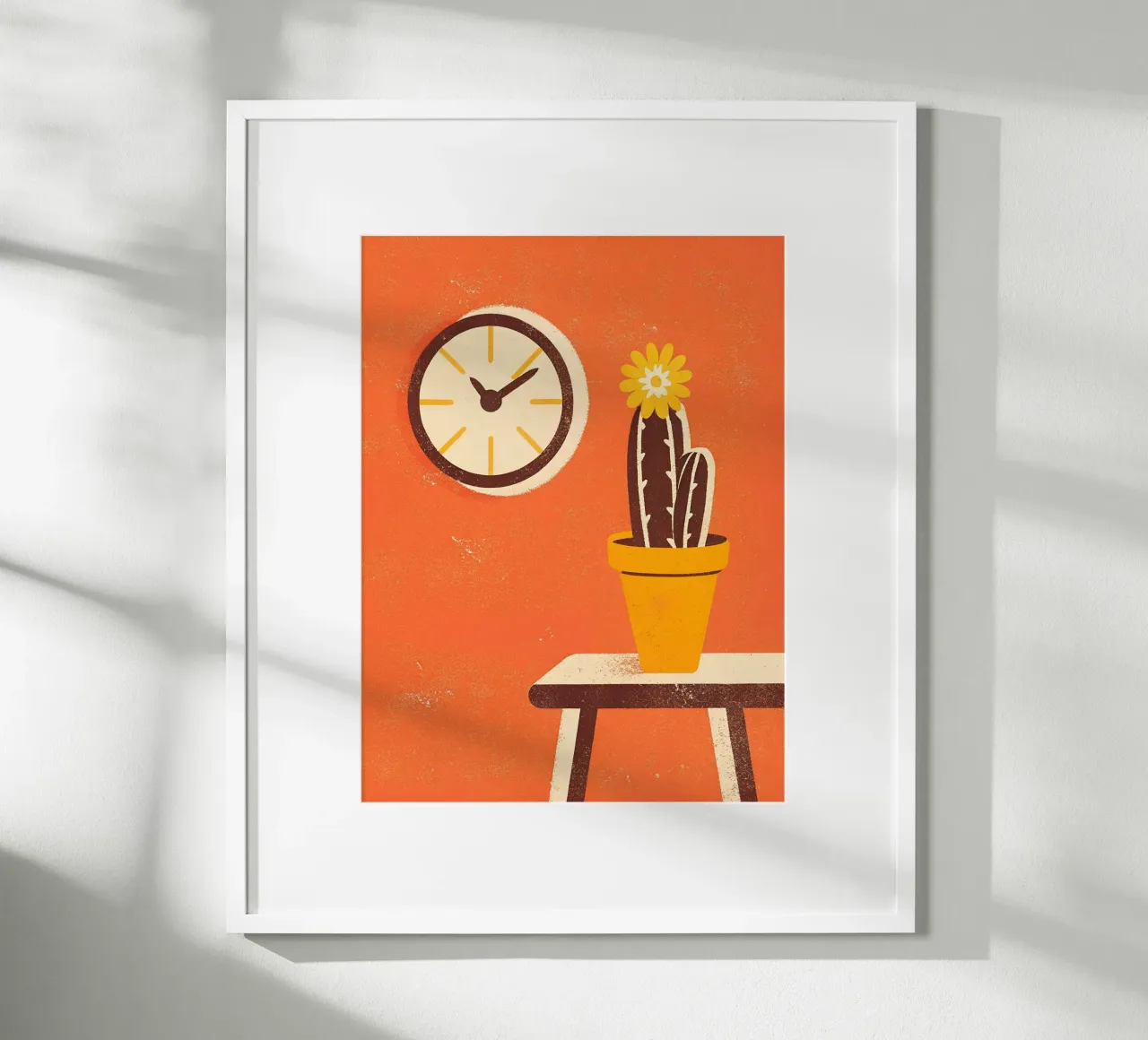 Retro Pop Cactus carta hahnemühle da THE LATEST SHOP