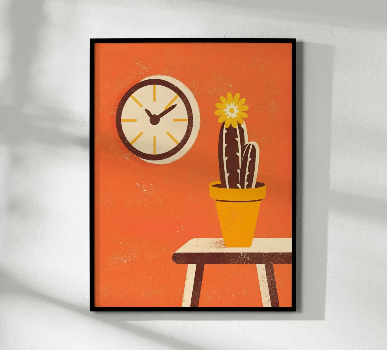 Retro Pop Cactus carta hahnemühle da THE LATEST SHOP