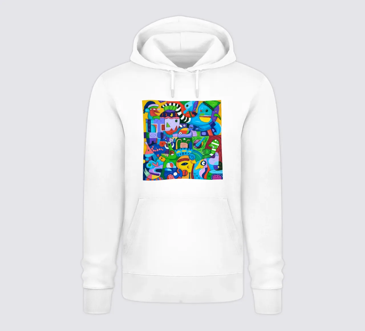 Caos de criaturas dinámicas sudadera con capucha de Monarco Virtuoso