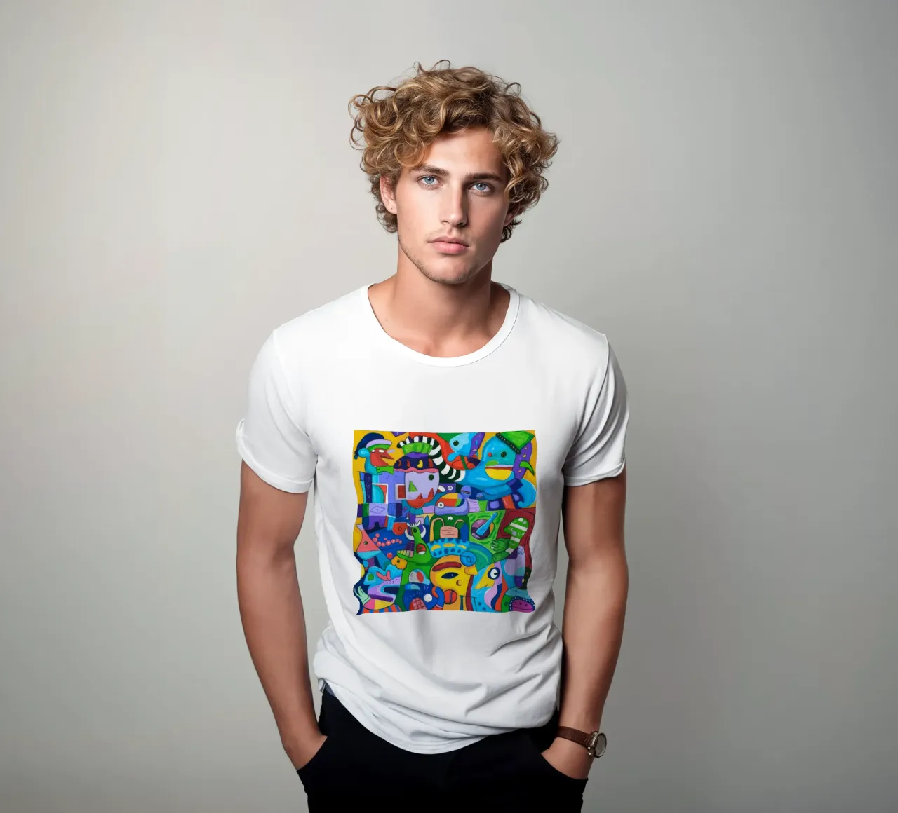 Caos dinamico delle creature t-shirt da Monarco Virtuoso