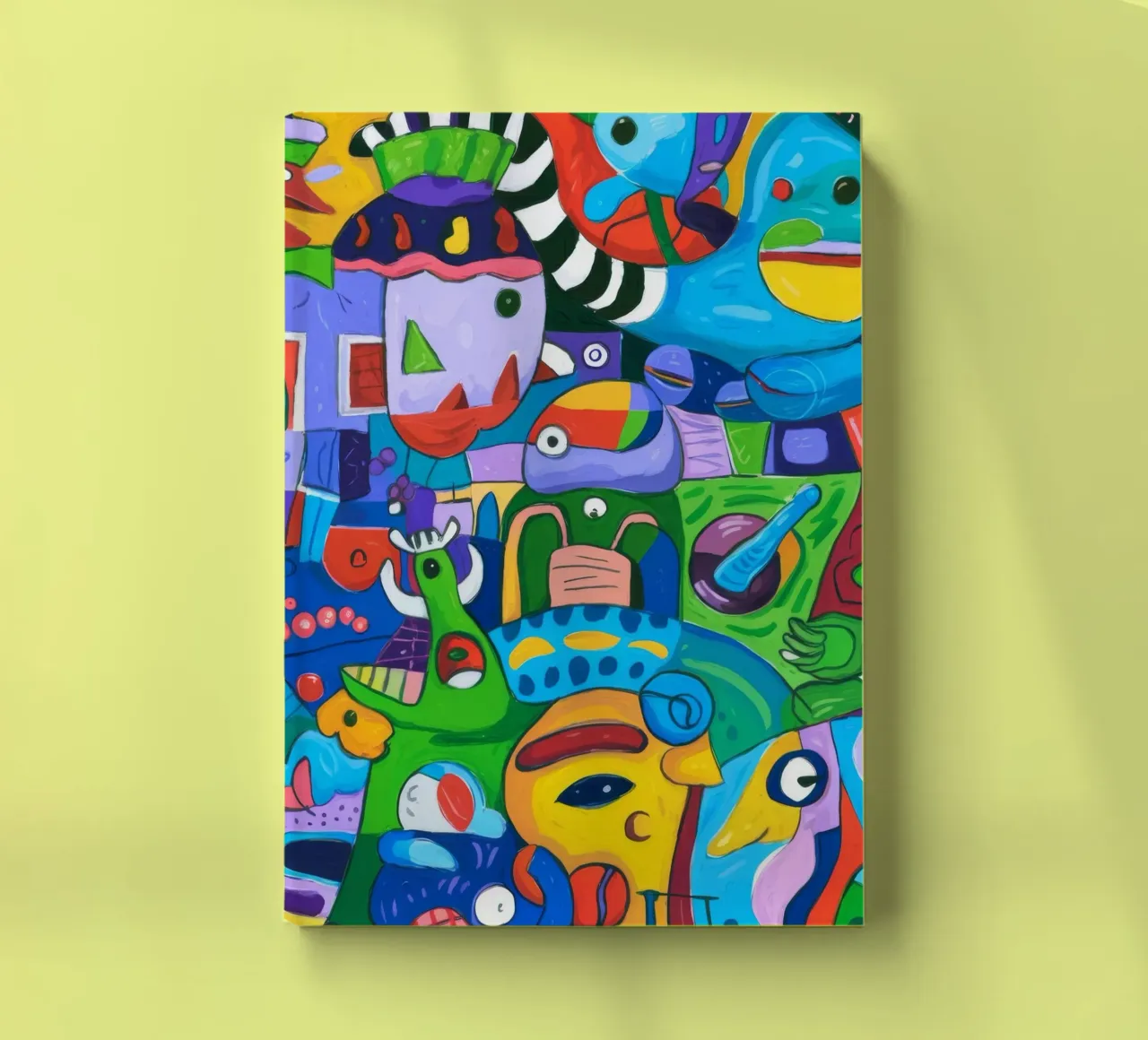 Le chaos des créatures dynamiques carnet de notes de Monarco Virtuoso