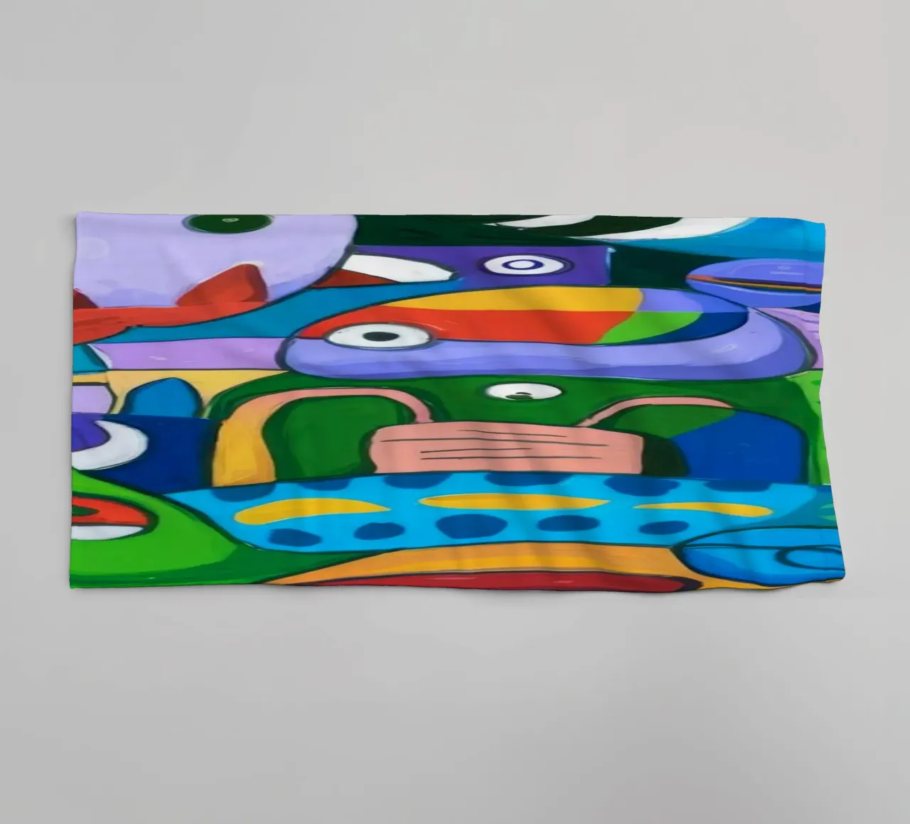 Dynamic Creature Chaos towel by Monarco Virtuoso