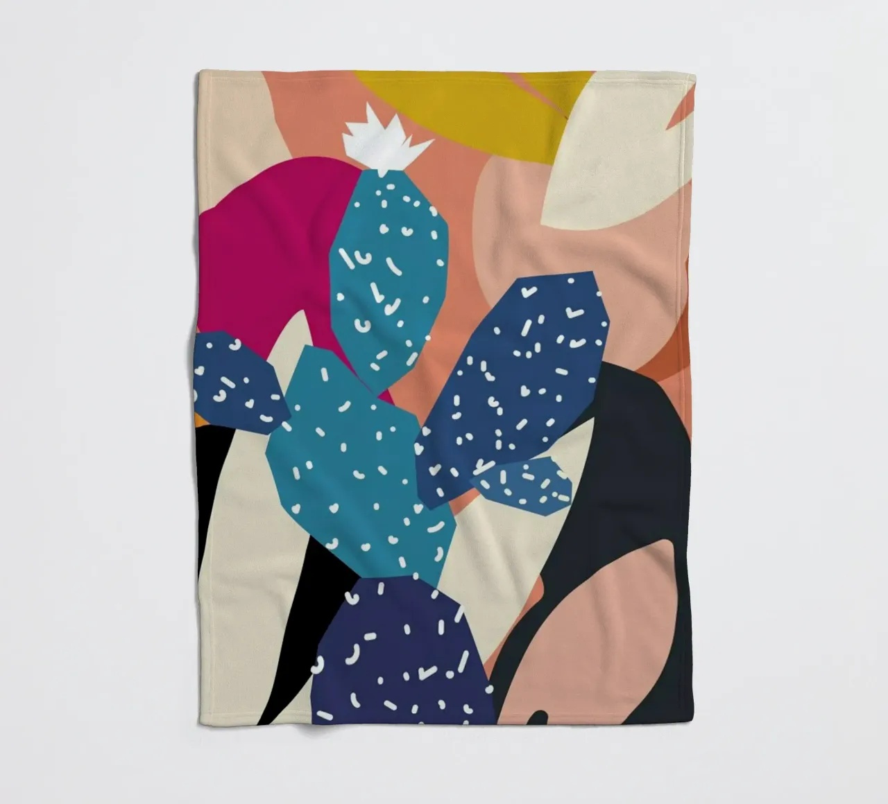 Cacti Fleecedecke von Pure