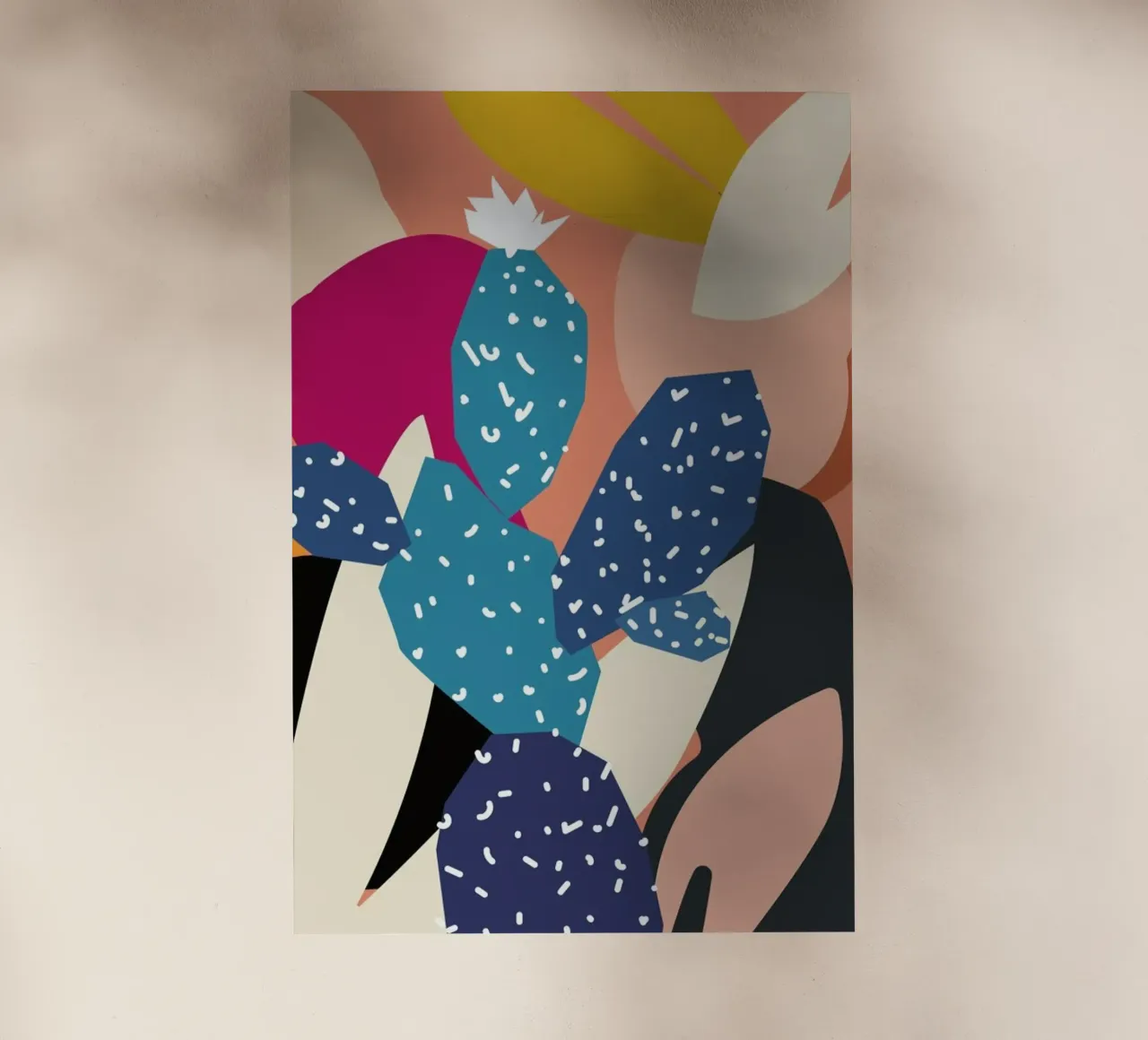 Cacti pellicola backlit da Pure