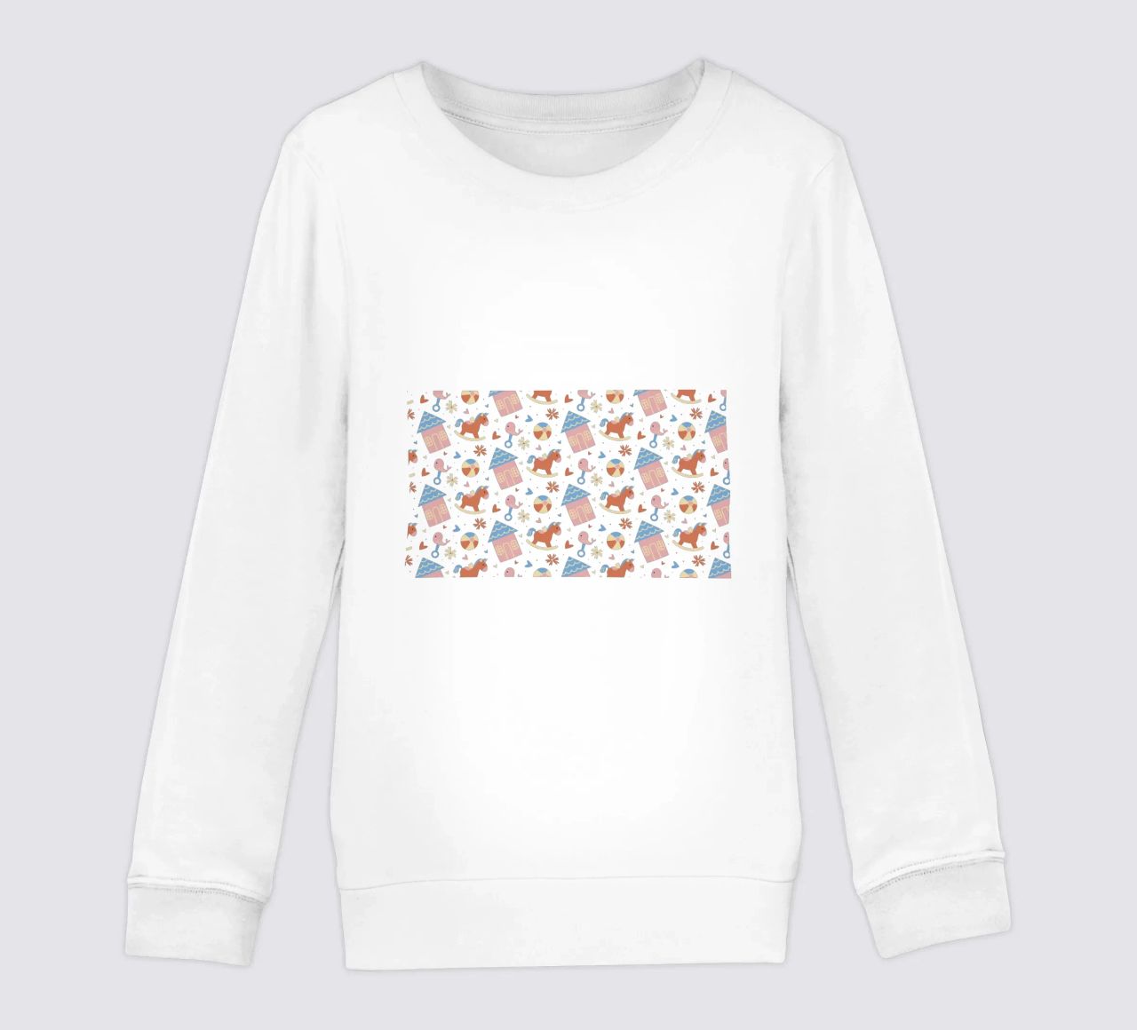 Modello per bambini felpa bambino da BABY ART PRINTS