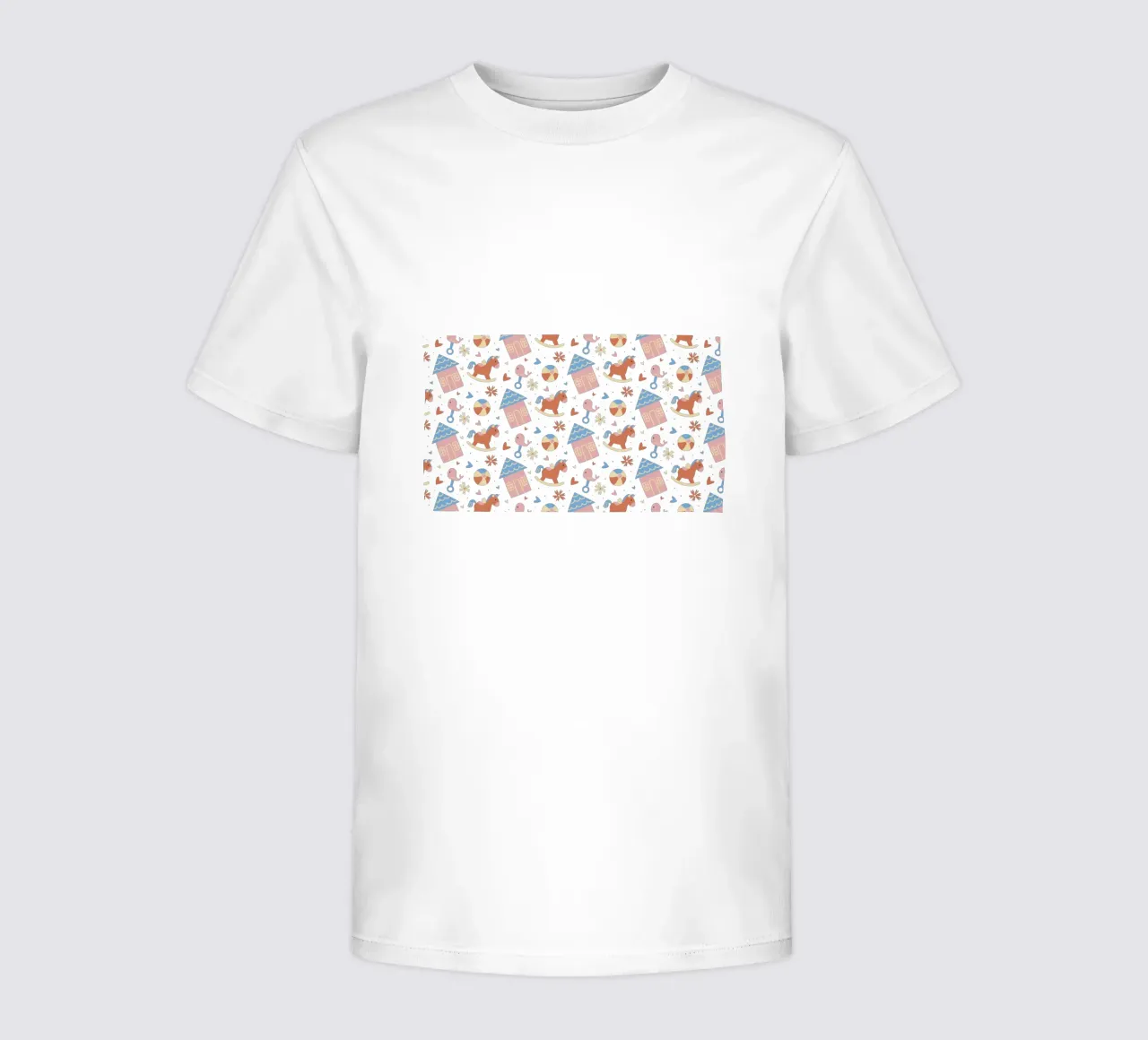 Baby children's pattern kids t-shirt by 🐹 BABY ART PRINTS