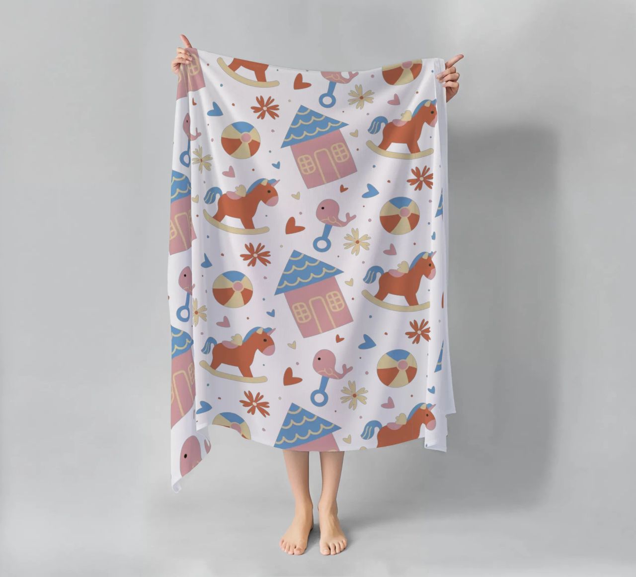 Modello per bambini telo mare da BABY ART PRINTS