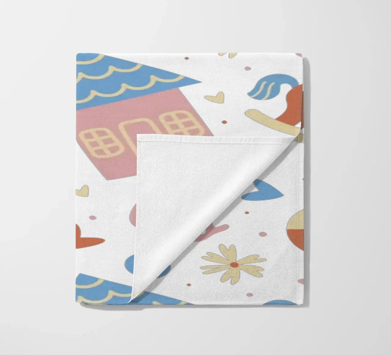 Baby children's pattern beach towel by 🐹 BABY ART PRINTS