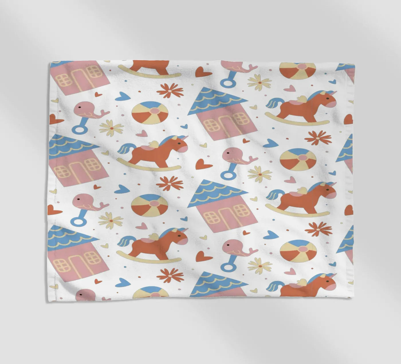 Modello per bambini telo mare da 🐹 BABY ART PRINTS