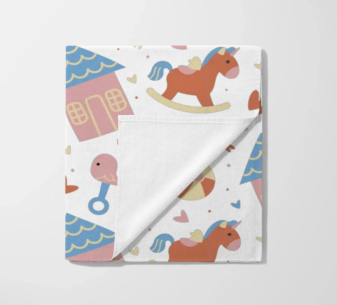 Modello per bambini telo mare da 🐹 BABY ART PRINTS