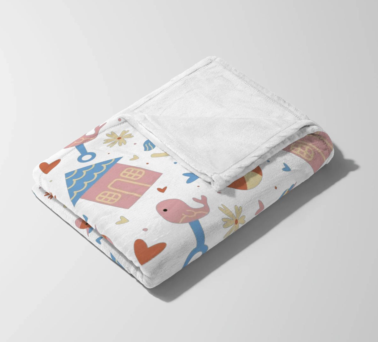 Modello per bambini coperta in pile da BABY ART PRINTS