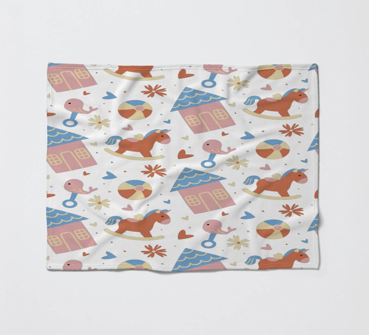 Modello per bambini coperta in pile da BABY ART PRINTS