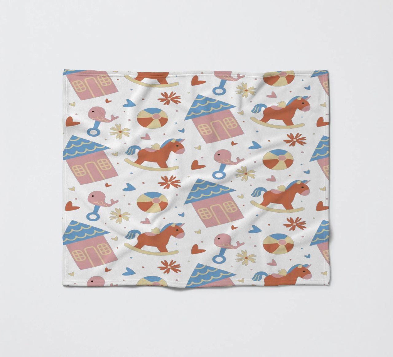 Modello per bambini coperta in pile da BABY ART PRINTS