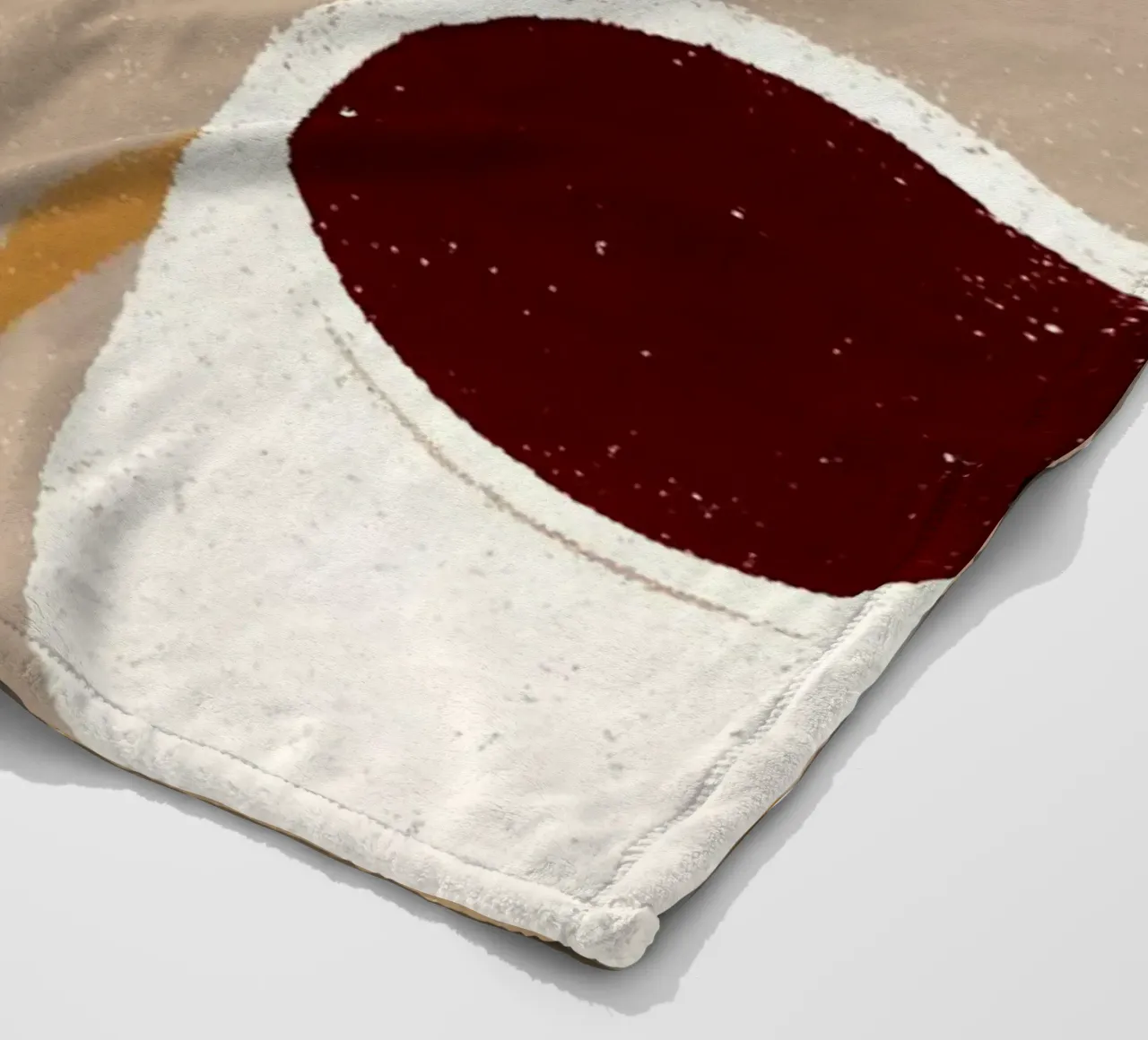 Cactus e caffè Retro Pop coperta in pile da THE LATEST SHOP