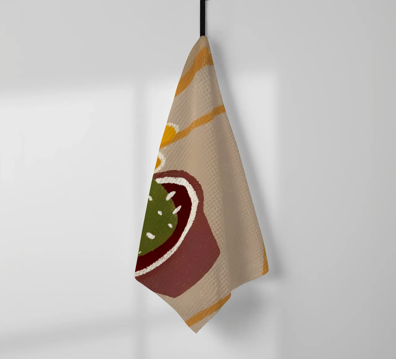 Cactus e caffè Retro Pop canovaccio da cucina da THE LATEST SHOP