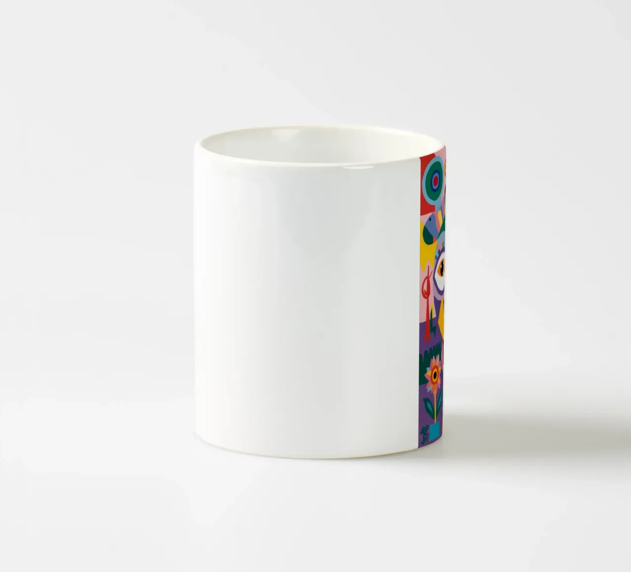 Parata di creature stravaganti tazza in ceramica da Monarco Virtuoso