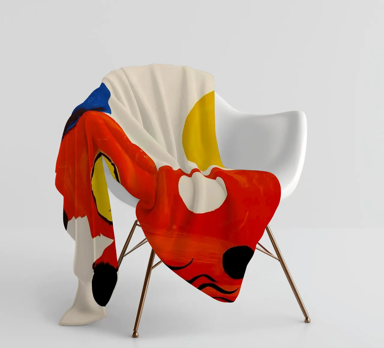 Lanscape fleece blanket by Ettyhmoz