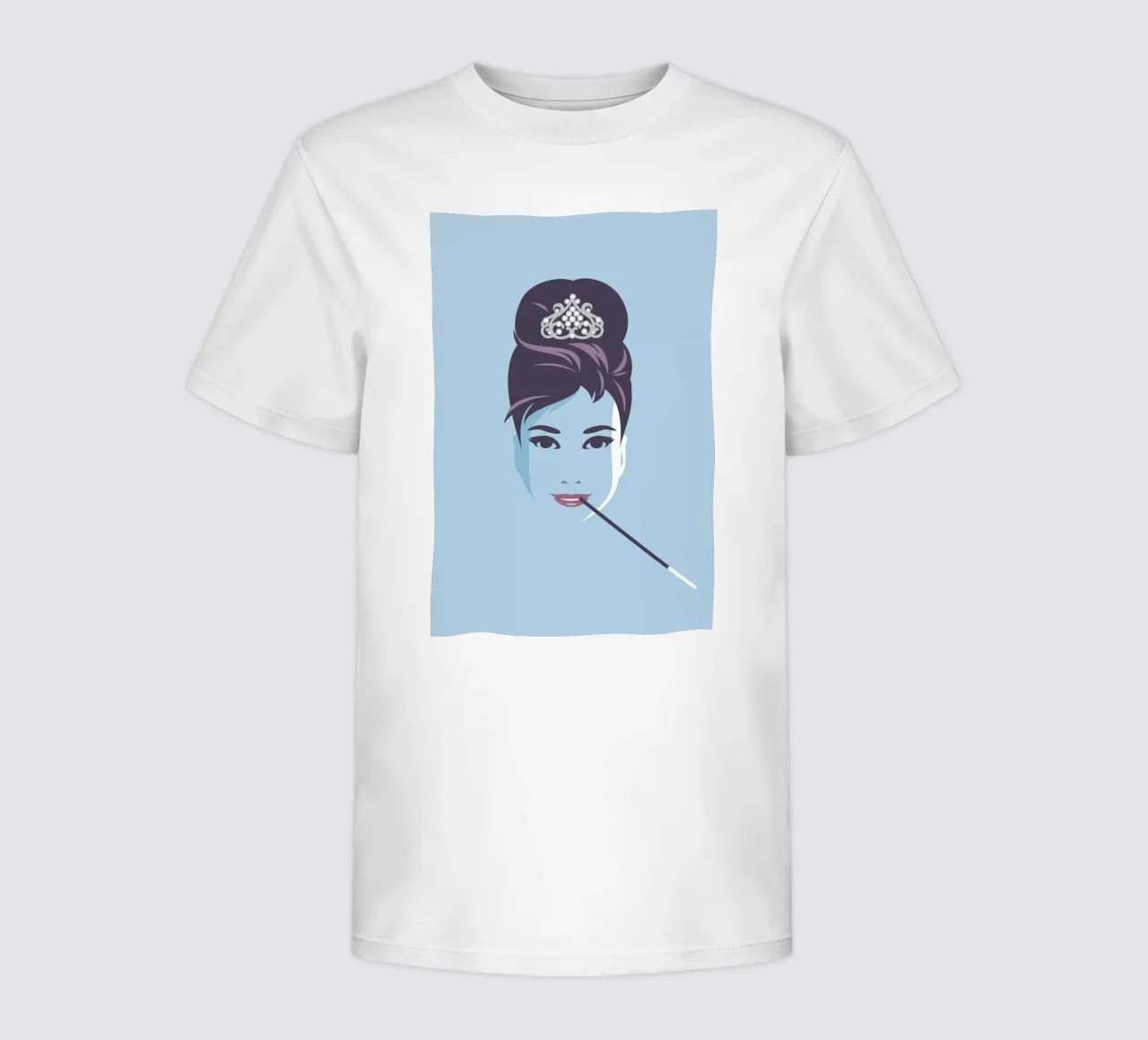 Audrey t-shirt bambini da Bruno Morphet