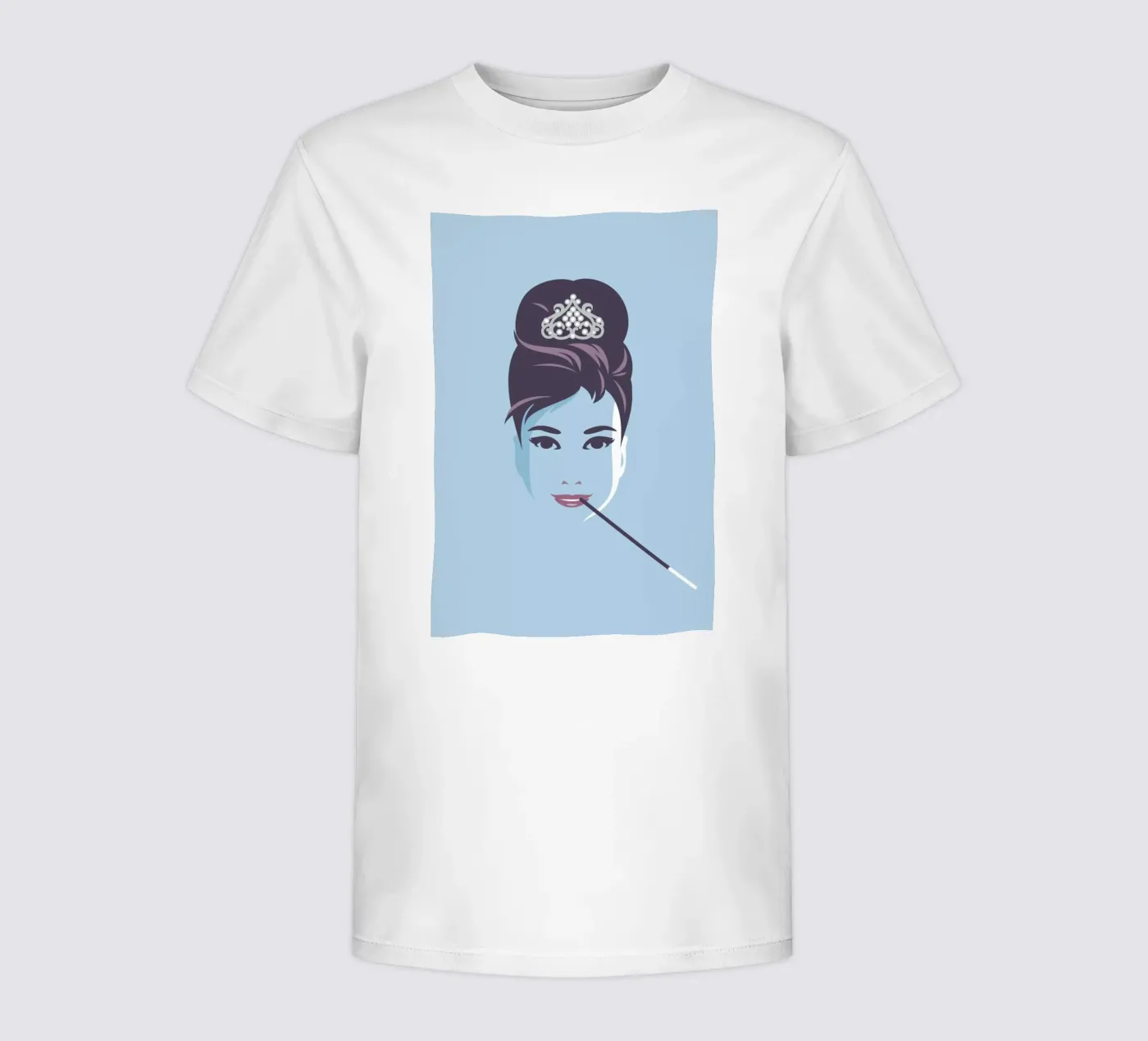 Audrey kinder t-shirt van Bruno Morphet